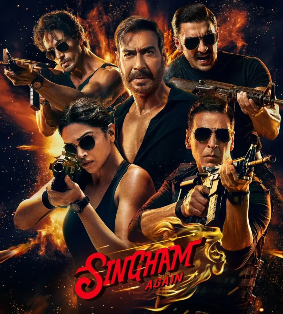 Singham Again (2024) Bollywood Hindi Full Movie HDRip | 1080p | 720p | 480p | ESubs Singham Again